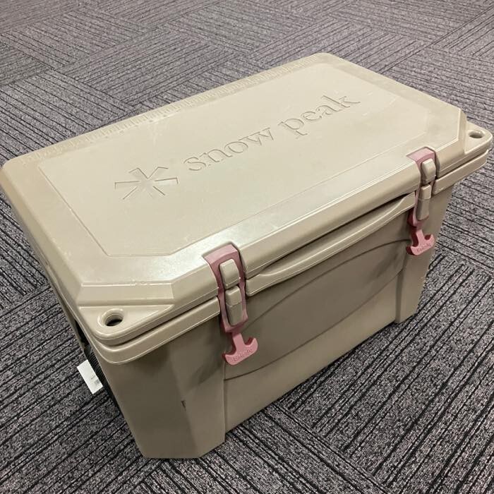 ◆1円スタート◆snow peak スノーピーク ハードロッククーラー 40 QT キャンプ アウトドア BBQ クーラーボックス 保冷庫 mc01079950_画像1