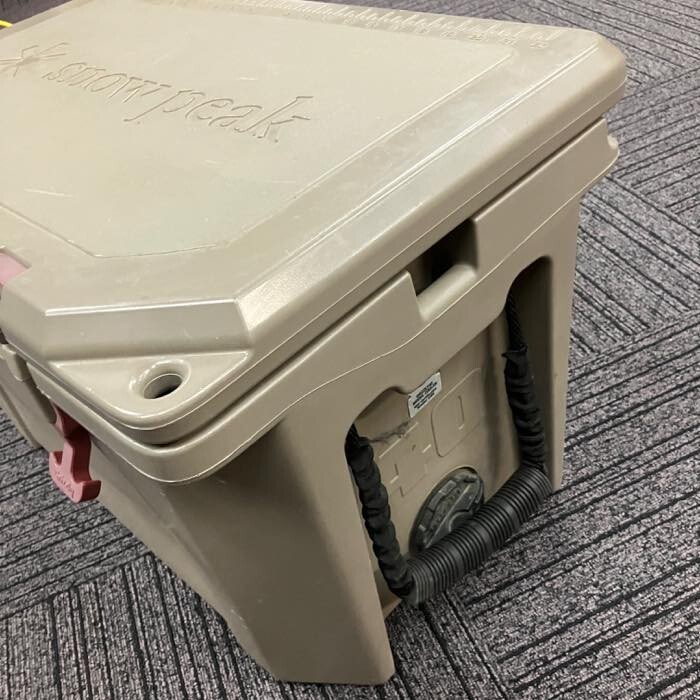 ◆1円スタート◆snow peak スノーピーク ハードロッククーラー 40 QT キャンプ アウトドア BBQ クーラーボックス 保冷庫 mc01079950_画像5