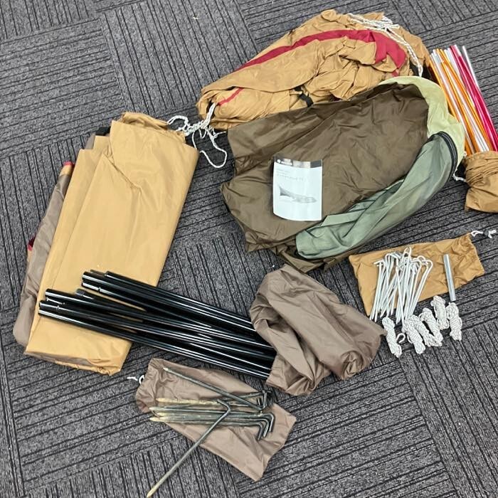 ◆1円スタート◆スノーピーク エントリーパックTT ヘキサL / ヴォールト キャンプ アウトドア BBQ テント/タープ ファミリー mc01079942_画像2