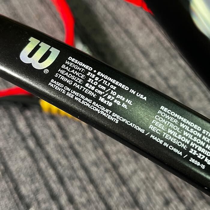 【ラケット 3本おまとめ】◆1円スタート◆Wilson ウィルソン プロスタッフ97 ・97S　ガット無し３本 セット スポーツ テニス mc01075872_画像2