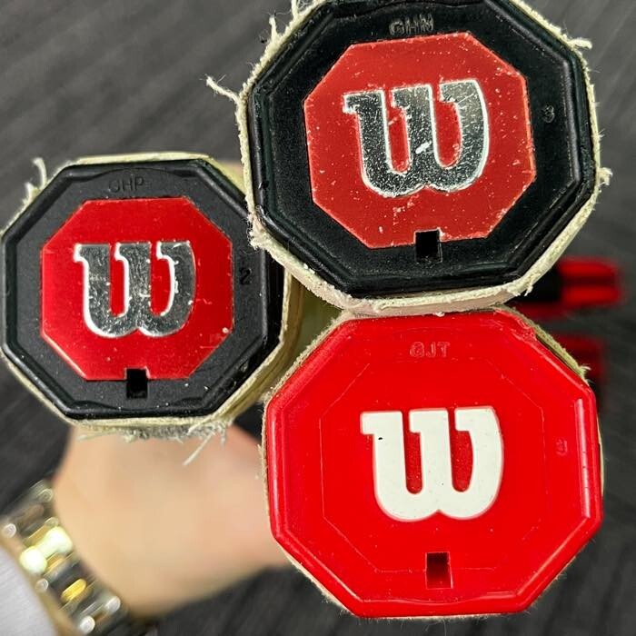 【ラケット 3本おまとめ】◆1円スタート◆Wilson ウィルソン プロスタッフ97 ・97S　ガット無し３本 セット スポーツ テニス mc01075872_画像5