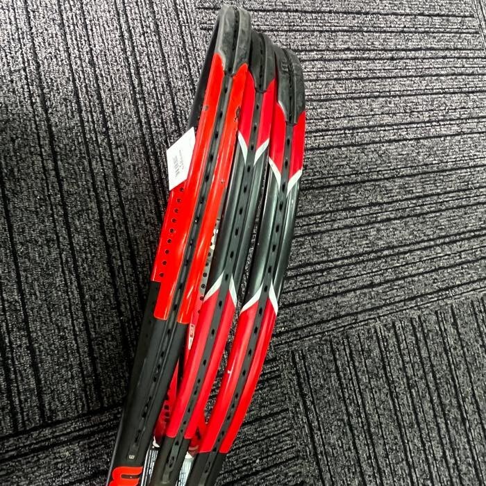 【ラケット 3本おまとめ】◆1円スタート◆Wilson ウィルソン プロスタッフ97 ・97S　ガット無し３本 セット スポーツ テニス mc01075872_画像7