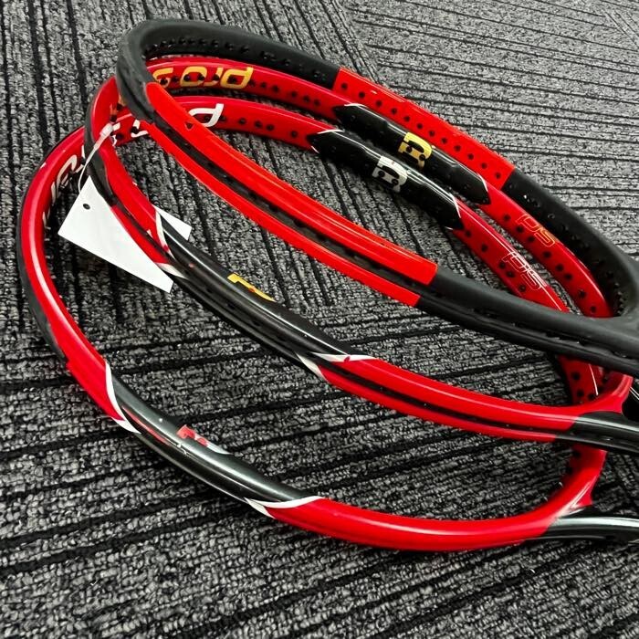 【ラケット 3本おまとめ】◆1円スタート◆Wilson ウィルソン プロスタッフ97 ・97S　ガット無し３本 セット スポーツ テニス mc01075872_画像8
