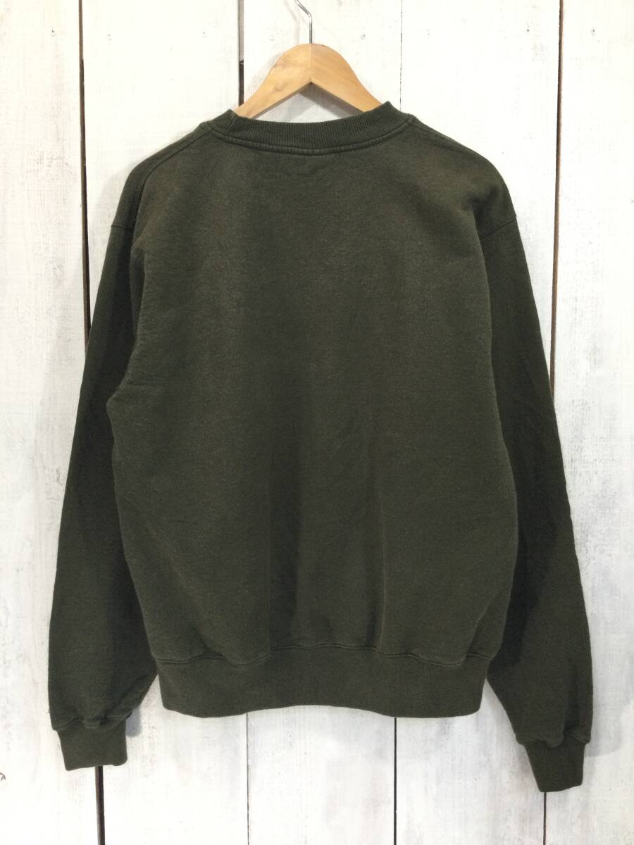 Champion チャンピオン ワンポイント スウェット スウェットシャツ トレーナー メンズM 毛玉の付着あり_画像8