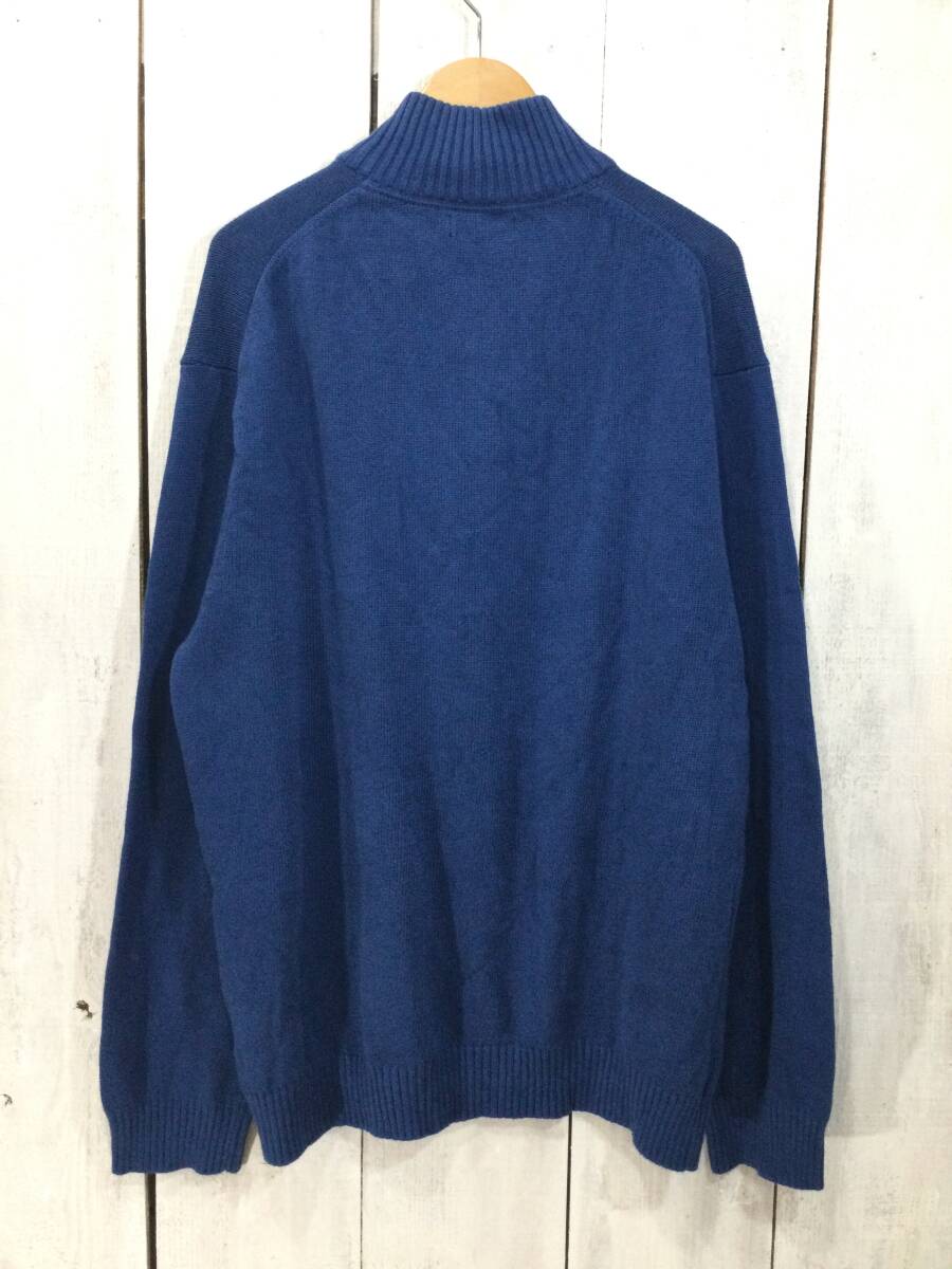 NAUTICA ノーティカ ハーフジップ コットンニット セーター メンズXL 大きめ 良品綺麗_画像8