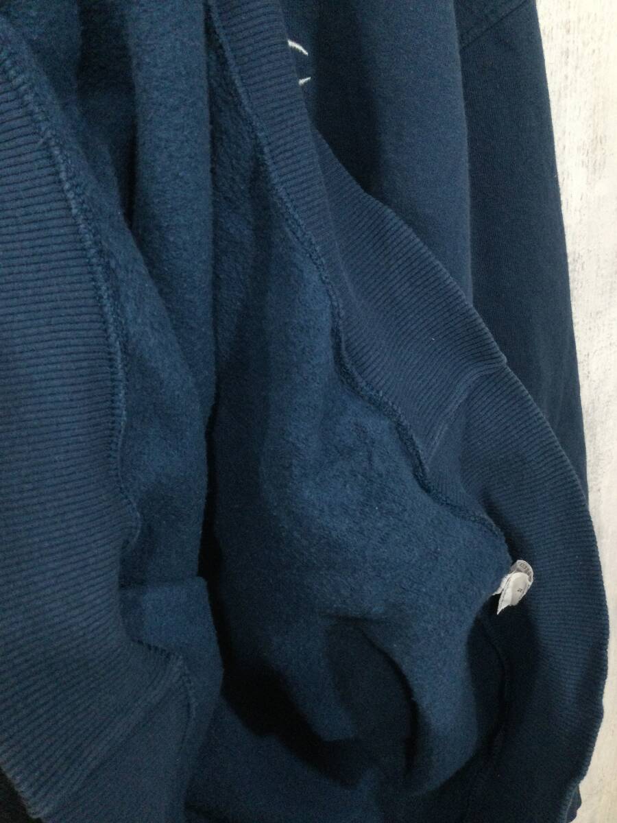 Champion チャンピオン ワンポイント スウェット トレーナー スウェットシャツ メンズXL 大きめ やや汚れあり_画像7