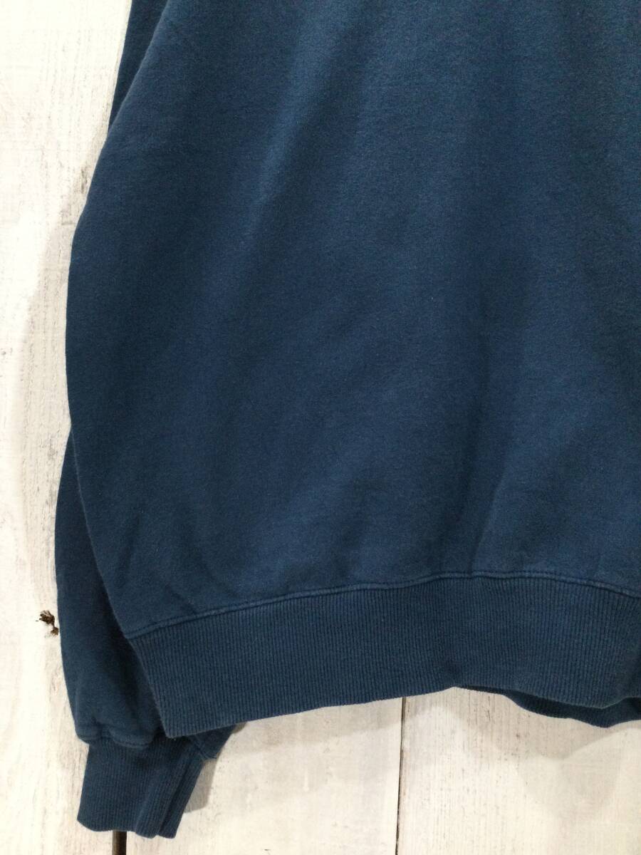 Champion チャンピオン ワンポイント スウェット トレーナー スウェットシャツ メンズXL 大きめ やや汚れあり_画像4