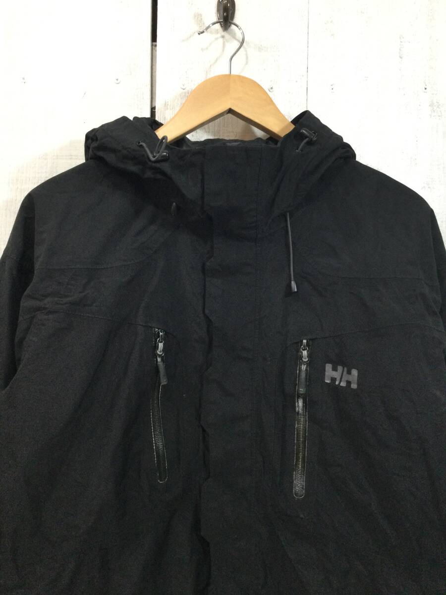 HELLY HANSEN ヘリーハンセン 中綿 フルジップジャケット アウトドアジャケット メンズM 状態良好_画像2