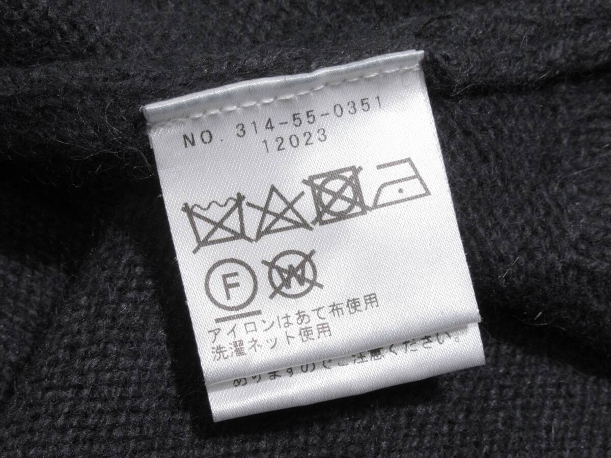 シップス SHIPS 大人可愛い☆ フォックスブレンド クルーネック ニット ワンピース_画像7