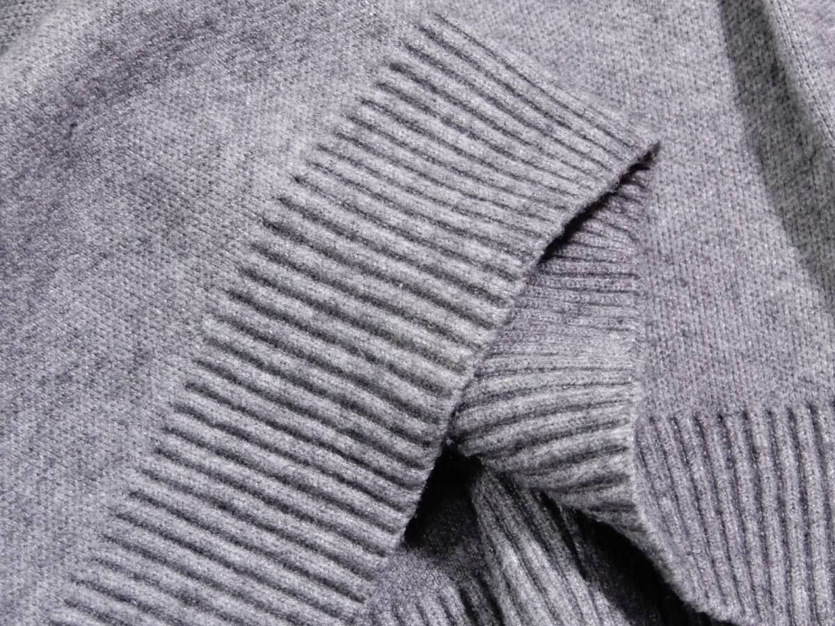 ザラ ZARA KNIT 大人可愛い☆ ビジュービーズ装飾 フード付き ニットプルオーバー L_画像4