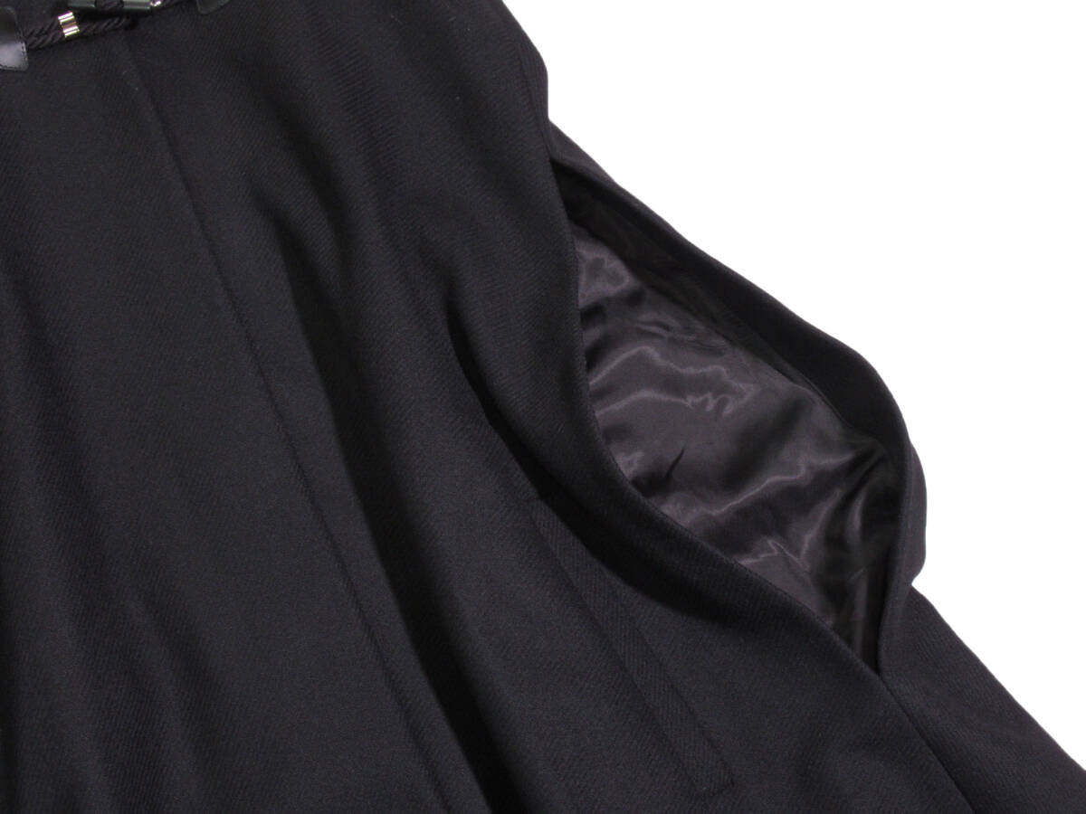 ザラ ×マンテコ ZARA MANTECO 大人素敵スタイル☆イタリア製 高級生地使用 ポンチョ ケープ コート S ゆったり_画像8