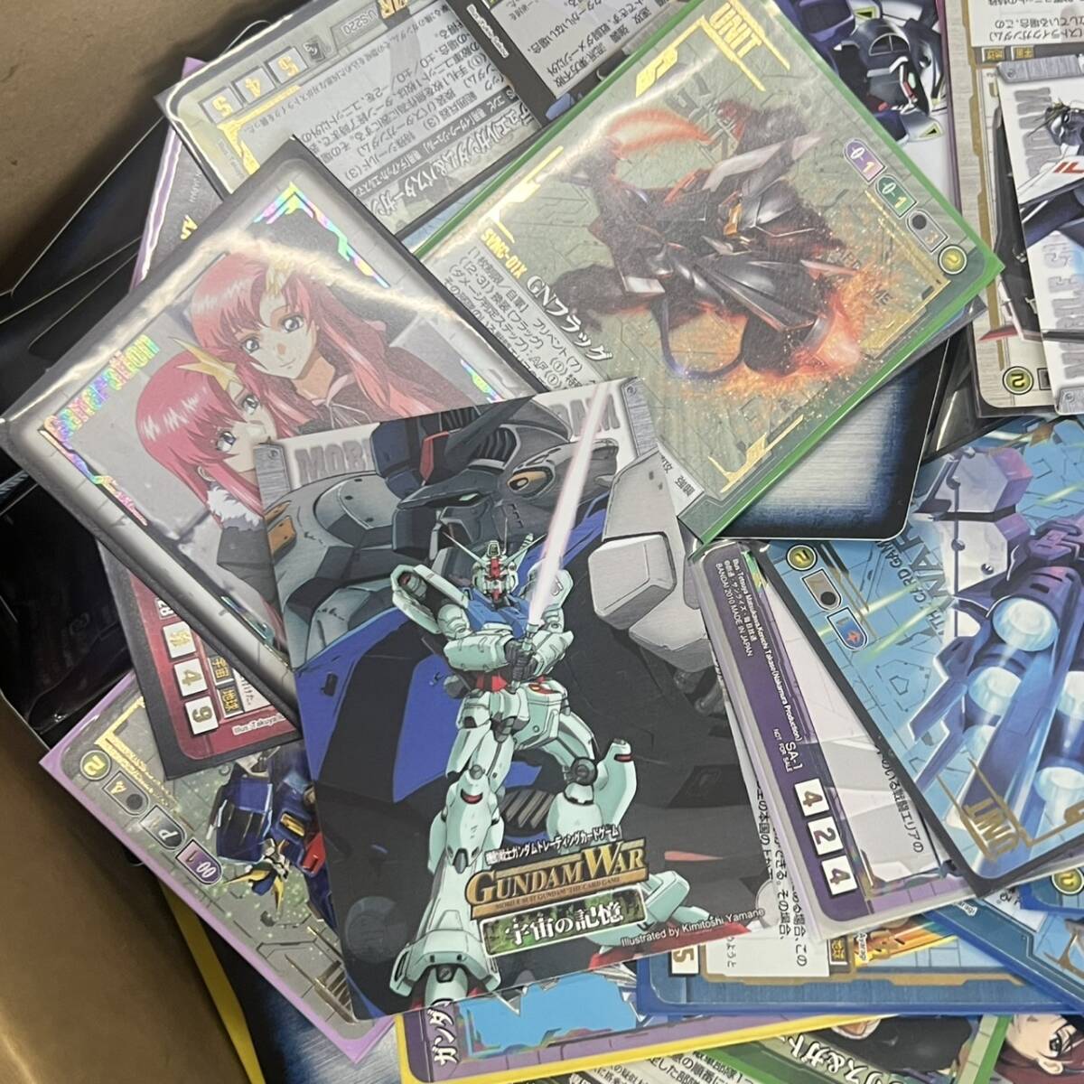 1円スタート! ③ 引退品 プレイ用 TCG ガンダムウォー GUNDAM WAR 大量 約12Kg まとめ売り 未検品 現状品 未仕分け 混在 管理:D下段_画像2
