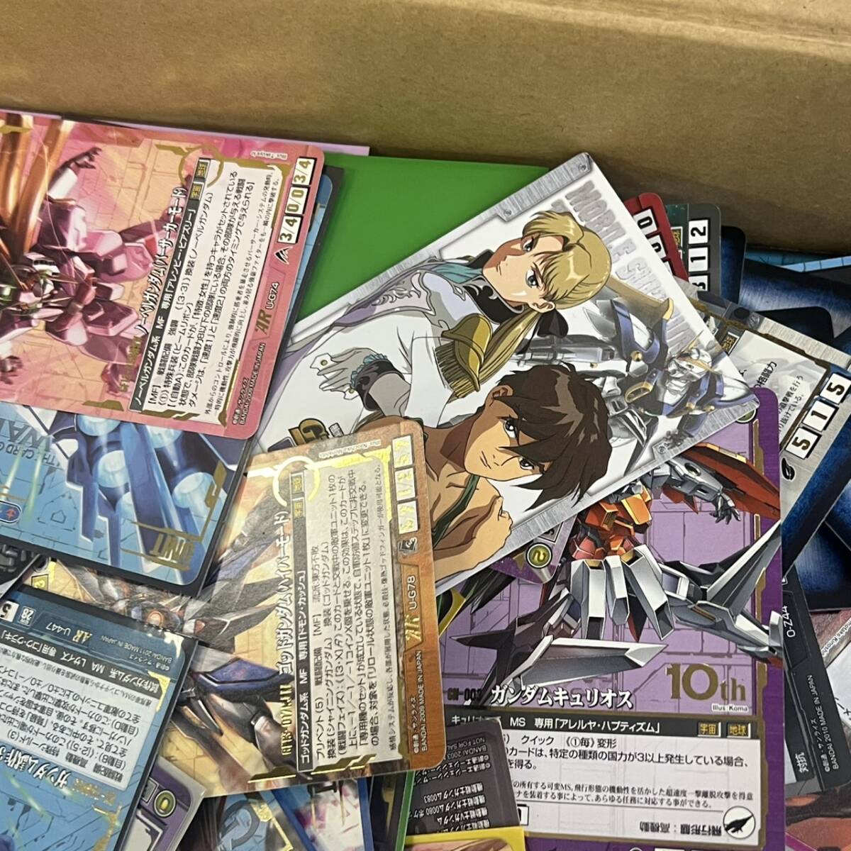 1円スタート! ③ 引退品 プレイ用 TCG ガンダムウォー GUNDAM WAR 大量 約12Kg まとめ売り 未検品 現状品 未仕分け 混在 管理:D下段_画像4