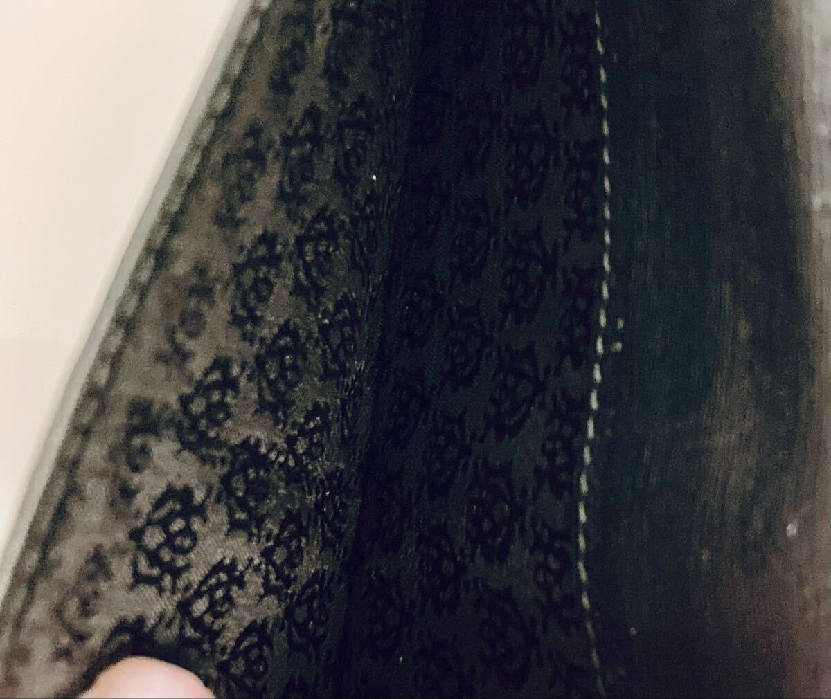 ダンヒル◆高級長財布 dunhill ブラックウォレット リシュモングループ ブラックレザー 美品_画像9