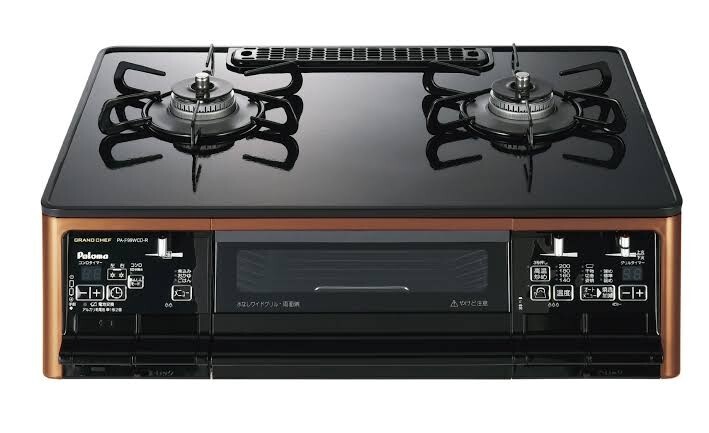 未開封 ガスコンロ グランドシェフプレミアム PA-99WCD-R LPG_画像1