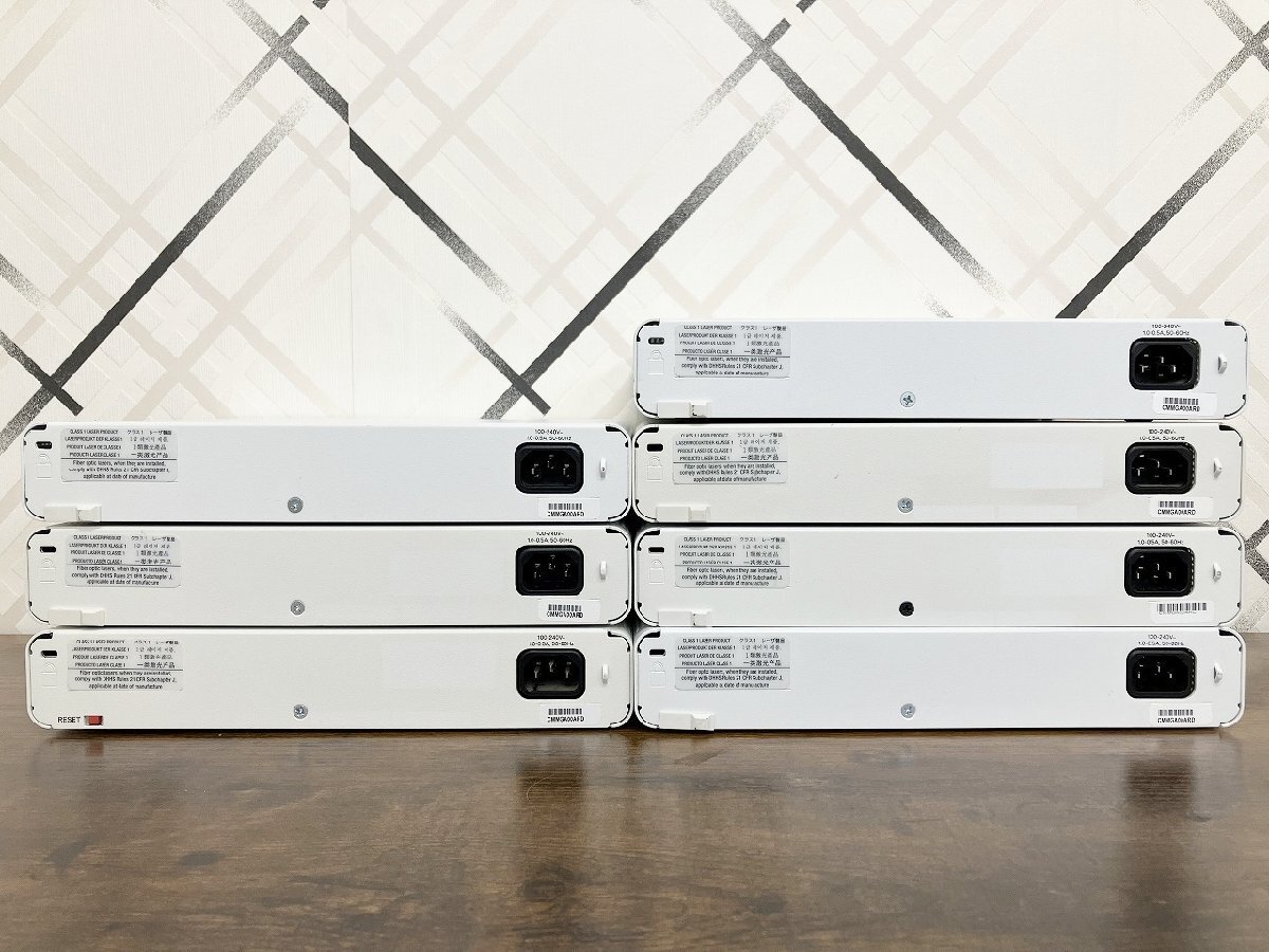 【埼玉発送】【初期化済】【起動のみ確認済】【7台セット】Cisco / Catalyst 2960-C Series LL / スイッチ / WS-C2960C-8TC-S_画像5