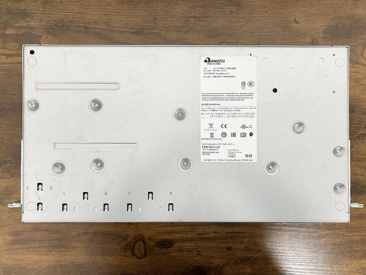 【埼玉発送】【初期化済】【起動のみ確認済】【まとめて２台】Cisco / Catalyst 2960-L Series/スイッチ / WS-C2960L-24TS-LL_画像7