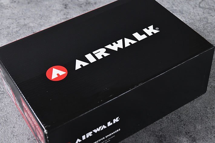  безопасная обувь спортивные туфли воздушный walk AIR WALK мужской безопасность обувь полимер . сердцевина легкий рабочая обувь AW-890 голубой камуфляж 25.5cm / новый товар 