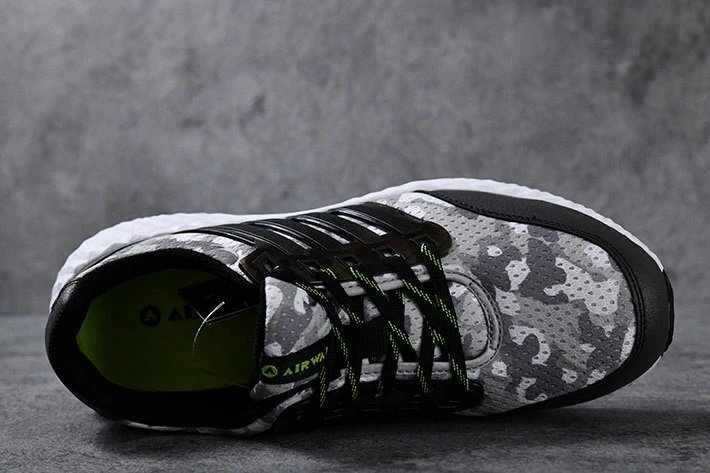  безопасная обувь спортивные туфли воздушный walk AIR WALK мужской безопасность обувь полимер . сердцевина легкий рабочая обувь AW-900 серый камуфляж 25.5cm / новый товар 