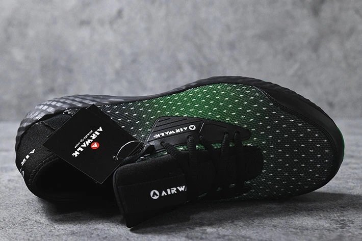 AIR WALK безопасная обувь спортивные туфли воздушный walk AW-920 мужской полимер . сердцевина легкий ударная абсорбция уменьшение рабочая обувь AW-920 зеленый 27.0cm / новый товар 