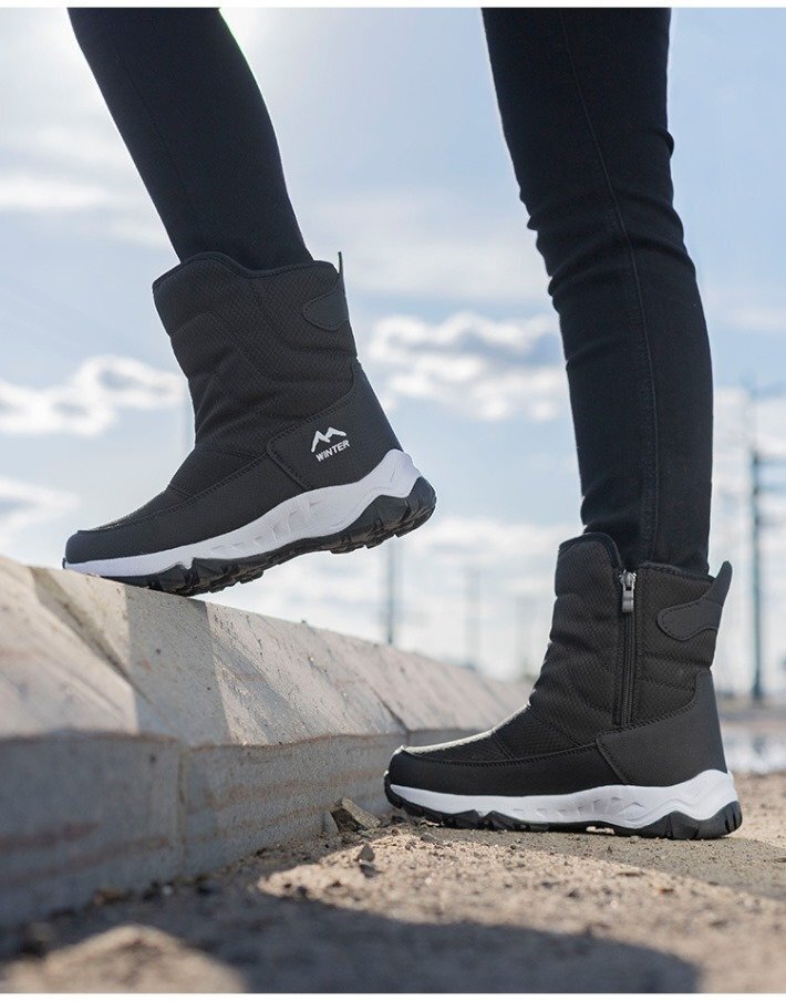  защищающий от холода ботинки боты winter ботинки ботинки мужской обувь обувь . скользить кемпинг 7988097 26.0cm темно-синий 