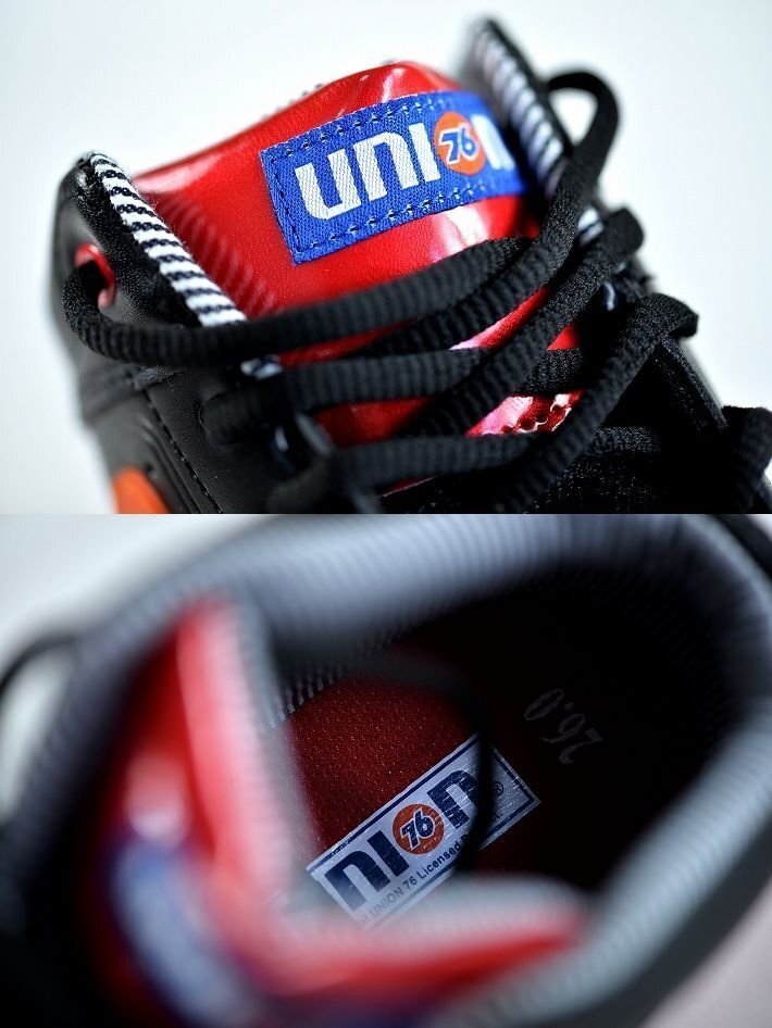 安全靴 メンズ スニーカー メンズ ブランド 鋼鉄先芯 IS規格S級相当 76Lubricants ナナロク 3041 ブラック/レッド 26.5cm 新品 /_画像6