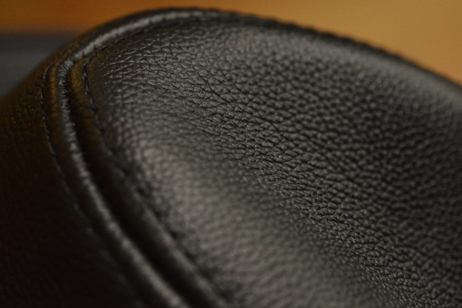 大きいサイズ 本革 レザー 中折れハット ハット 帽子 FEDORA HAT メンズ フェドラハット 7996231BIG ブラック 大きいサイズ 新品_画像5