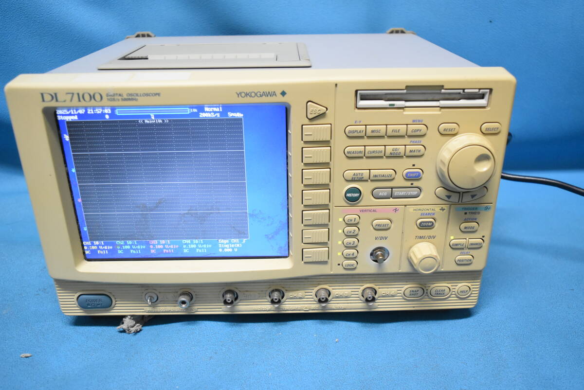 YOKOGAWA/横河　デジタルオシロスコープ 【DL7100 (701420-M/B5/E3)】　◆K-977(1108)◆_画像2