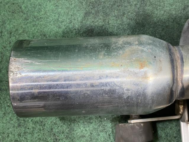 アイシス CBA-ANM10W リアマフラー テールパイプ プラタナ 8P1 RSR　RS-R 0412　SM6-1415_画像7