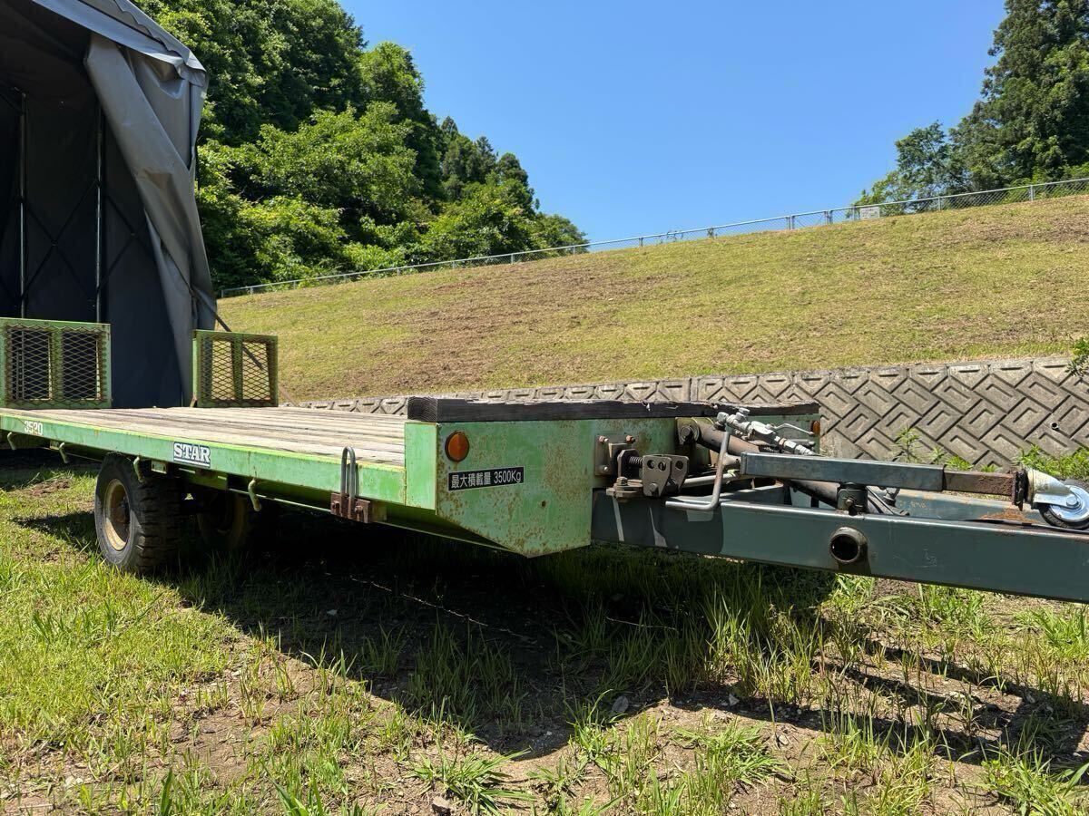 スター農機（株）TMT3520 コンバイントレーラー 最大積載量3500kg_画像2