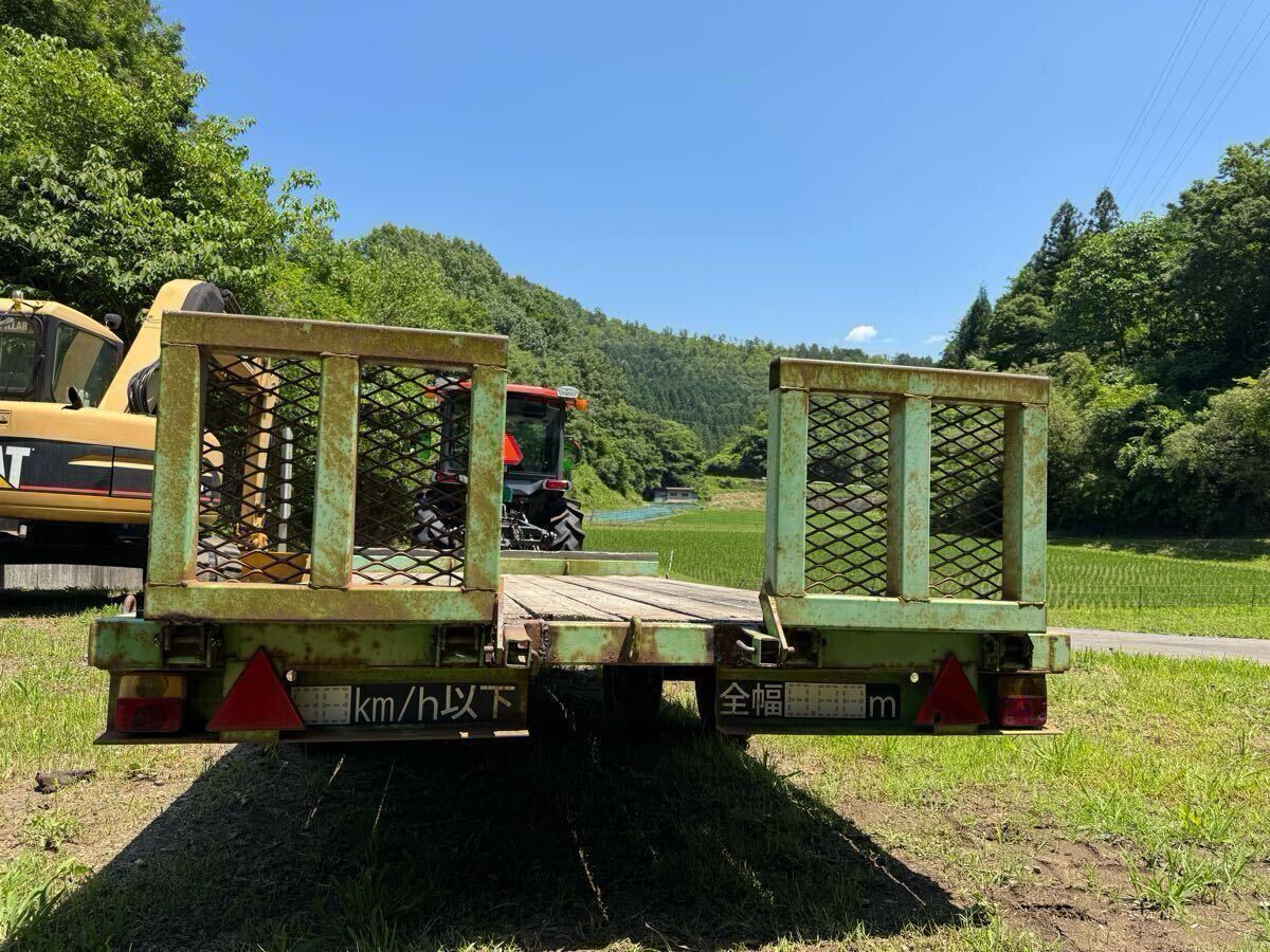 スター農機（株）TMT3520 コンバイントレーラー 最大積載量3500kg_画像3