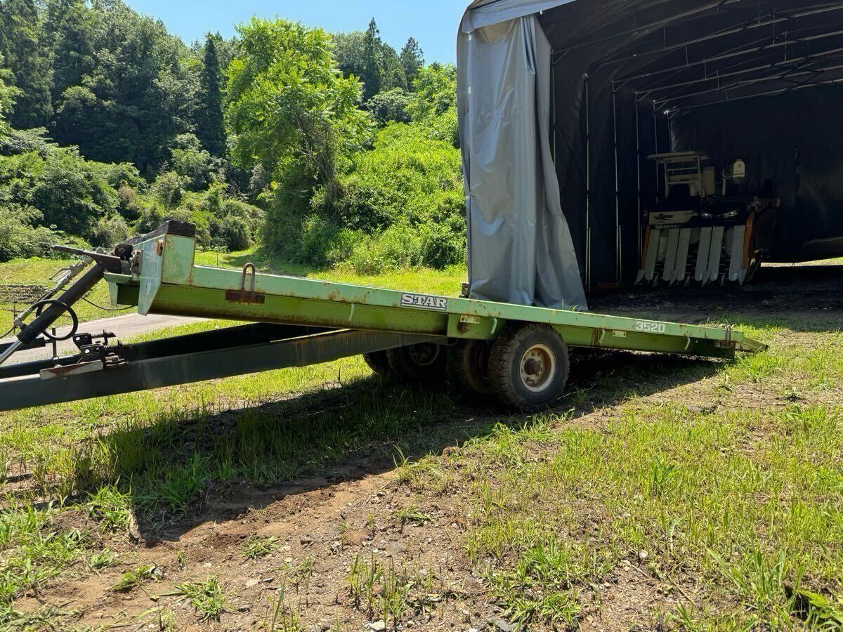 スター農機（株）TMT3520 コンバイントレーラー 最大積載量3500kg_画像5