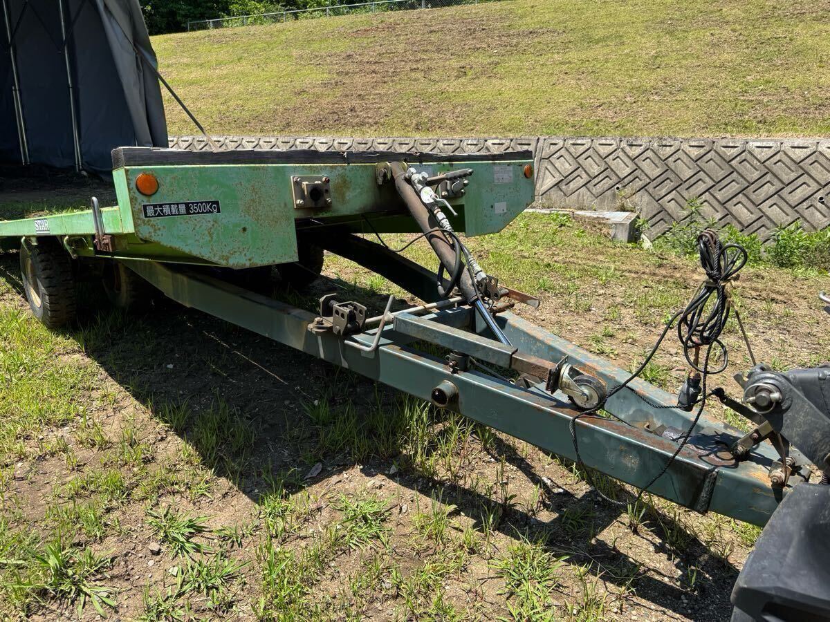 スター農機（株）TMT3520 コンバイントレーラー 最大積載量3500kg_画像8