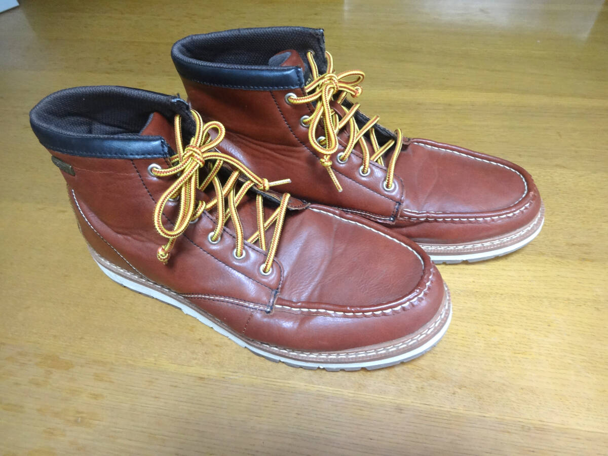 EDWIエドウイン 9807ワークブーツ ブラウン USED _画像2