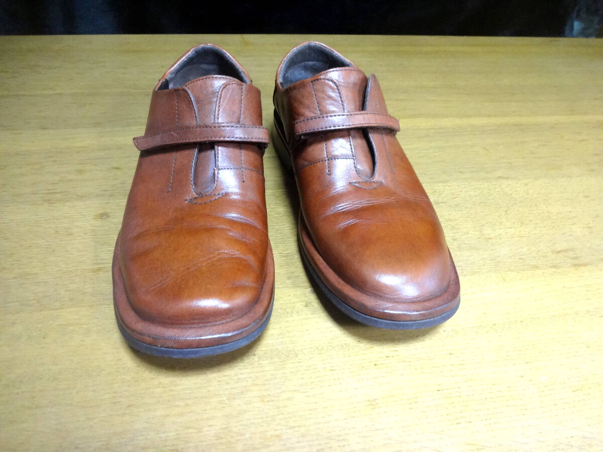 銀座ワシントン製　ビジネスシューズ　ブラウン色　ＵＳＥＤ _画像1