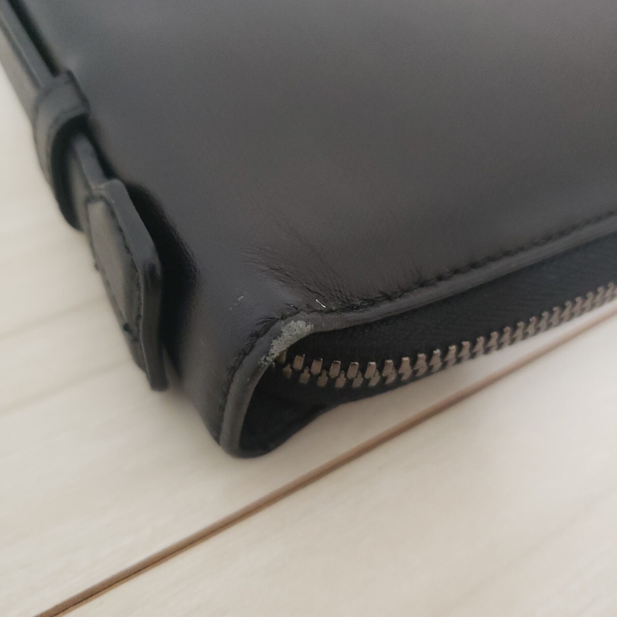 dunhill財布 ラウンドファスナー ブラック_画像3