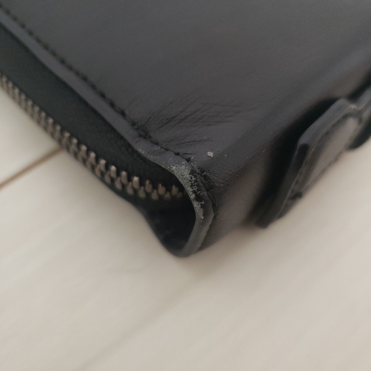 dunhill財布 ラウンドファスナー ブラック_画像5