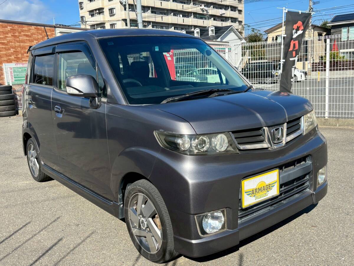 ※九州・福岡発※ゼストスパーク*W*４万㎞台*純正アルミホイール*スペアキー有*即日お渡し可能*ナビ*111027_画像1