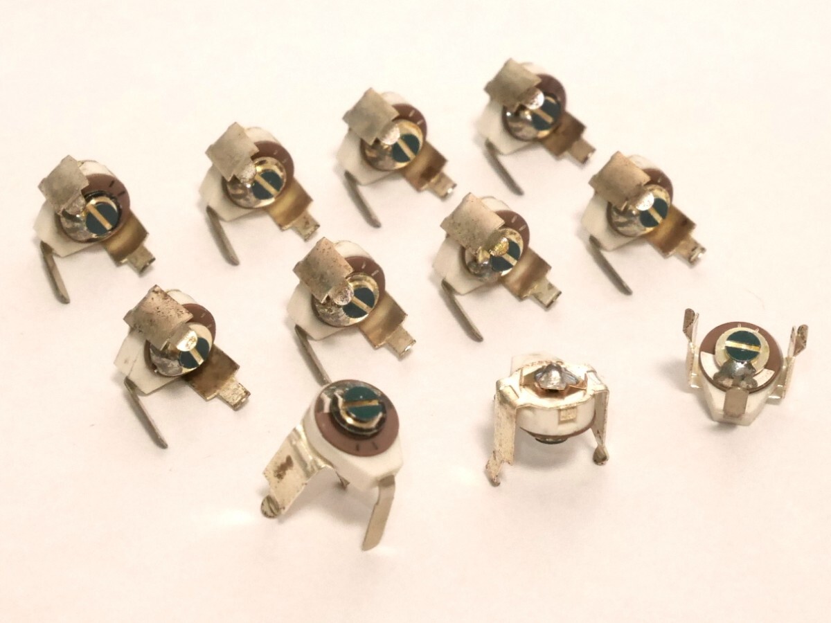 3.3pF-20pF 20個 松下電器 Panasonic トリマーコンデンサ トリマ セラミックトリマ トリマコンデンサ_画像1