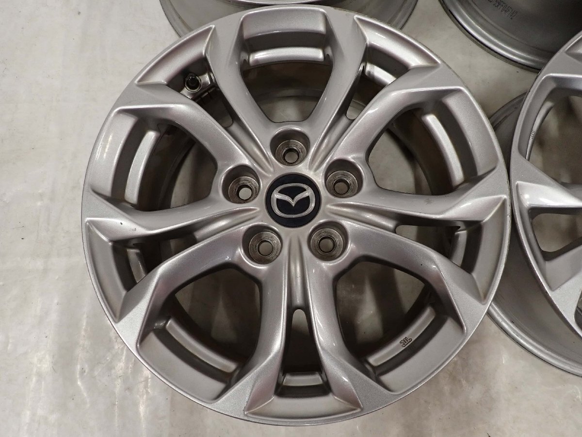 4本SET 会社宛 送料無料 16×6.5J マツダ MAZDA CX-3 純正 アルミ ホイール 5穴 PCD 114.3mm +50 ハブ径67mm 店頭交換OK 特価 NO,F9018_画像4