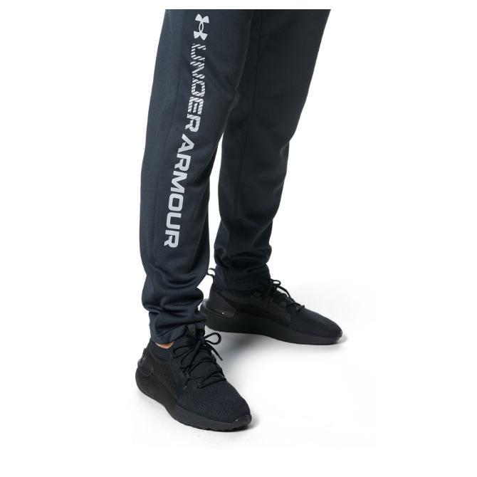 送料無料！ 新品未使用 タグ付き UNDER ARMOUR アンダーアーマー UA アーマーフリース グラフィック パンツ トレーニング 1381330 Ｌサイズ_画像3