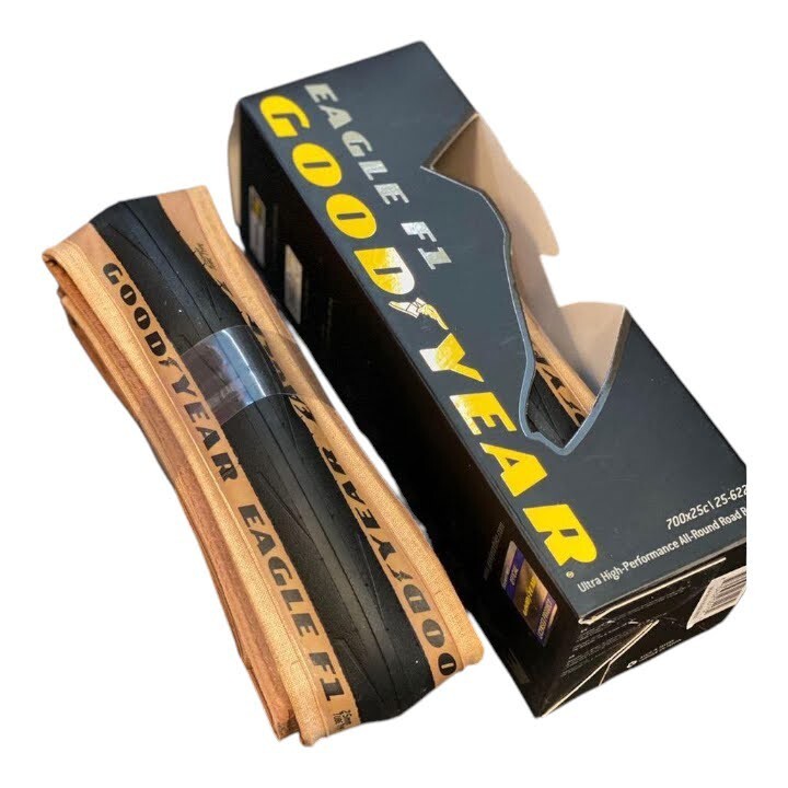 GOODYEAR EAGLE F1 700×25C クリンチャータイヤ 新品2本セット_画像1
