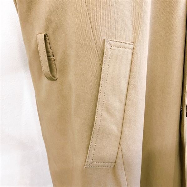 524*wjk ダブルジェイケイ ct86f シングルトレンチコート ベージュ Sサイズ_画像7