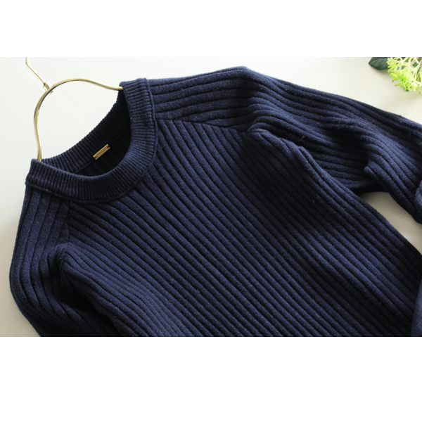 ミラオーウェン Mila Owen★大人可愛い♪フレアースリーブリブニットロング丈ワンピース_画像2