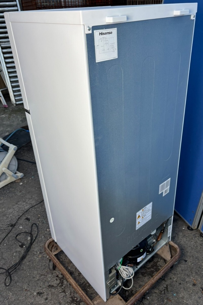861☆【引き取り限定】ハイセンス 2ドア冷凍冷蔵庫/HR-B1201/2019年/120L/中古/ Hisense_画像9