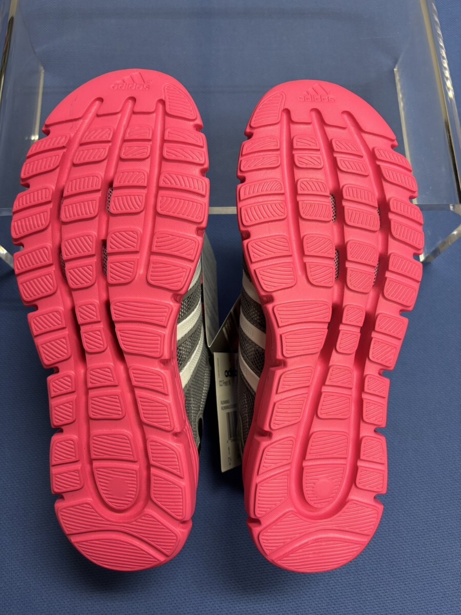 855☆ アディダスClima cool／ランニングシューズ／24.5㎝／ ピンク グレー／新品未使用／ adidas／レディース_画像8