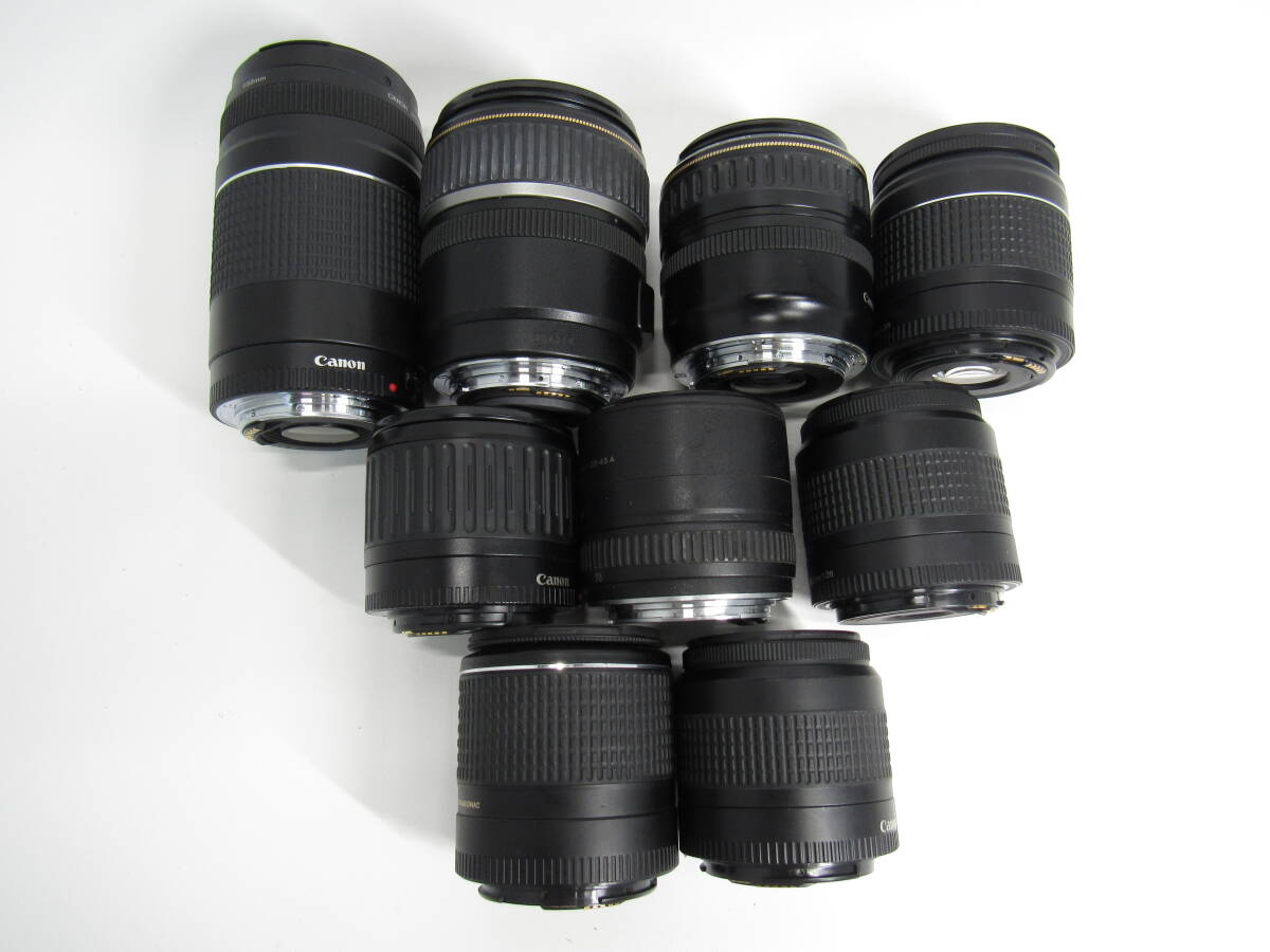 T-3237[同梱不可] Canon AFレンズ 9点まとめセット ウルトラソニック 28-90mm 28-105mm 75-300mm 他 キャノン フィルムカメラ ジャンク_画像8