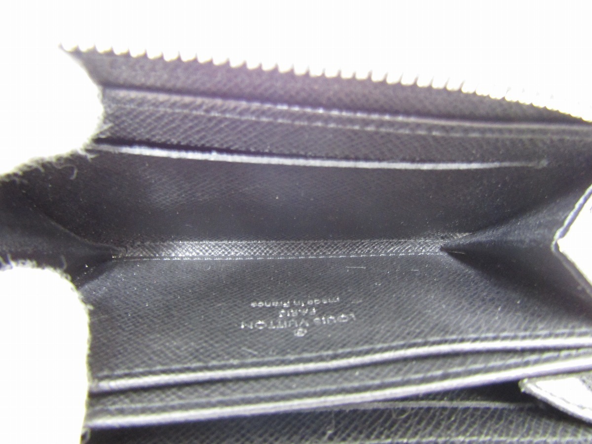 状態良好 LOUIS VUITTON ルイヴィトン ジッピーコインパース N63076 グラフィット 小銭入れ メンズ_画像8