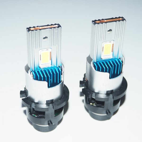 フーガ Y50 Y51 シーマ F50 HGY51 純正HID交換用 D2S 新型 LEDヘッドライト バルブ 無加工 明るさ光量UP_画像2