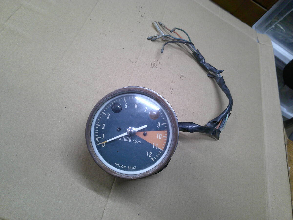 CB450K,タコメーター、中古_画像1